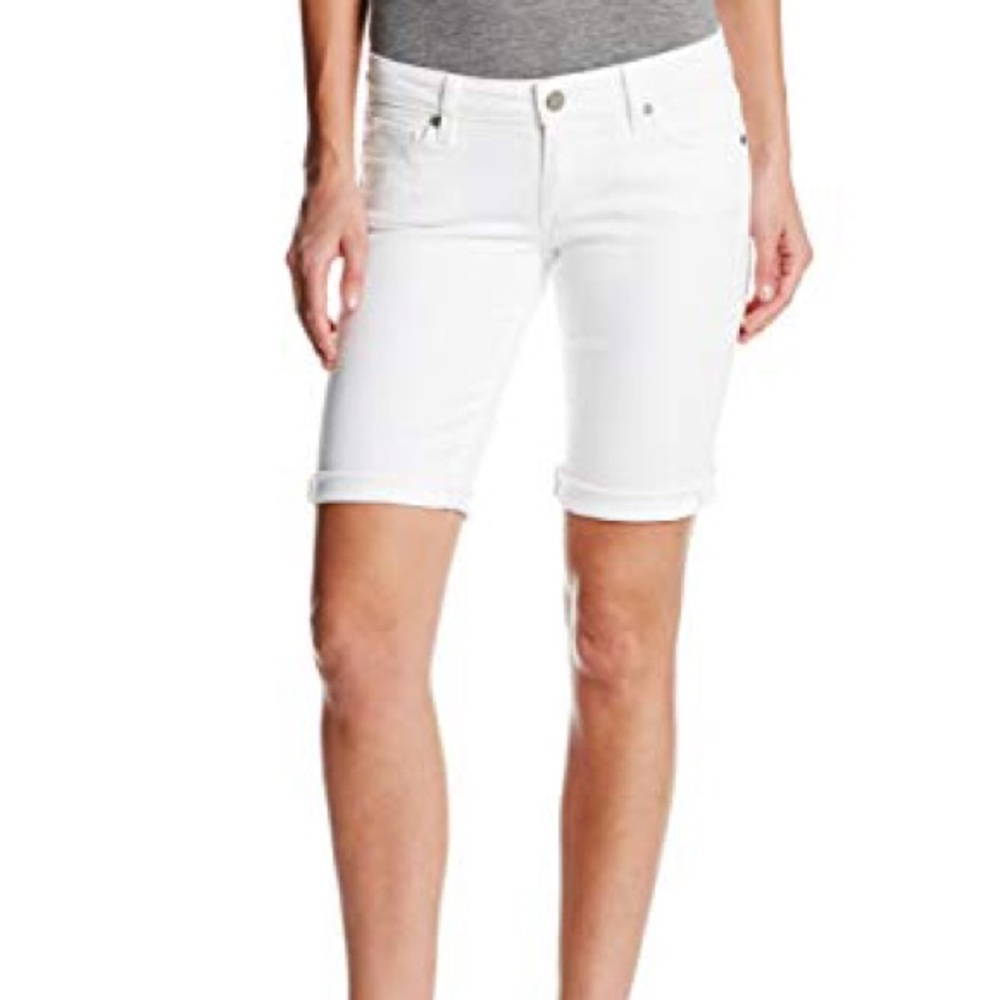 Paige Bermuda 23 Optic White - Worn Once